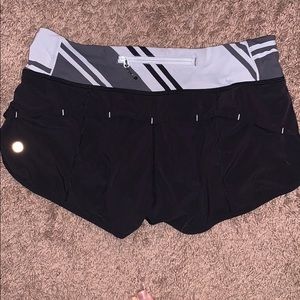 Lululemon speed shorts